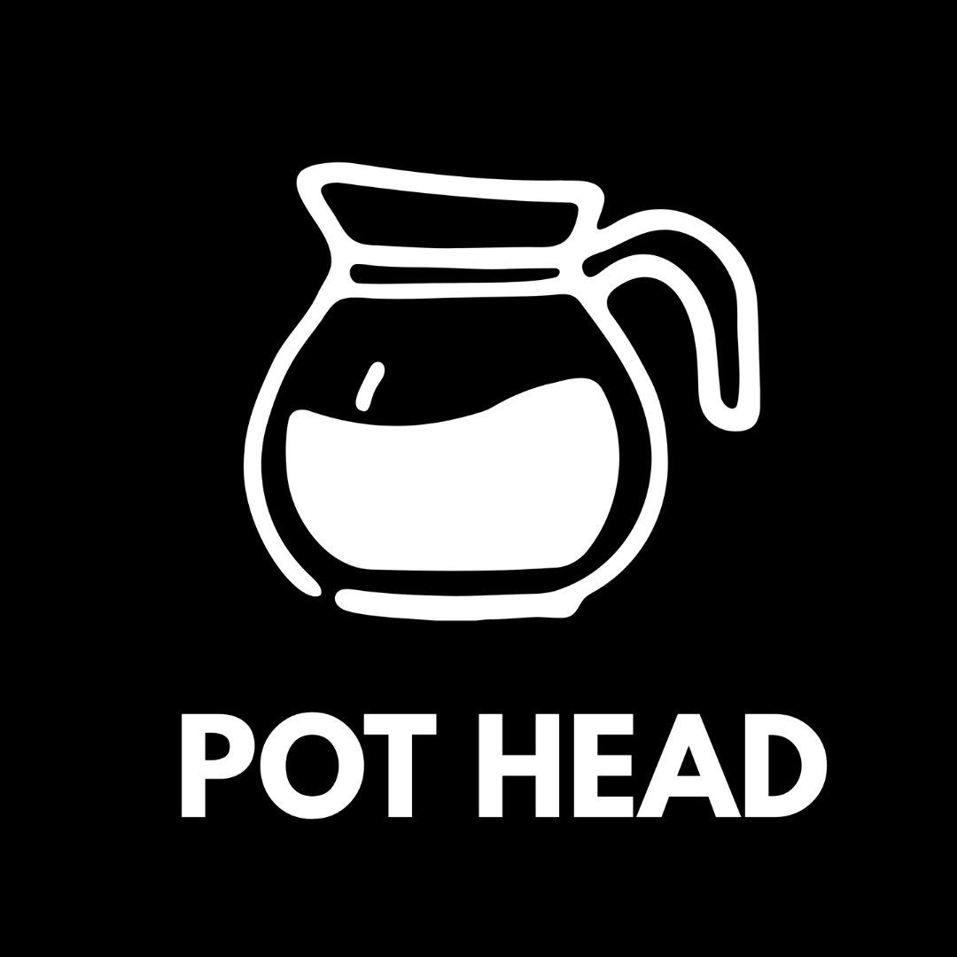Coffee Pot Head T-Shirt — Funny Coffee Lover Tee (Pot Head)