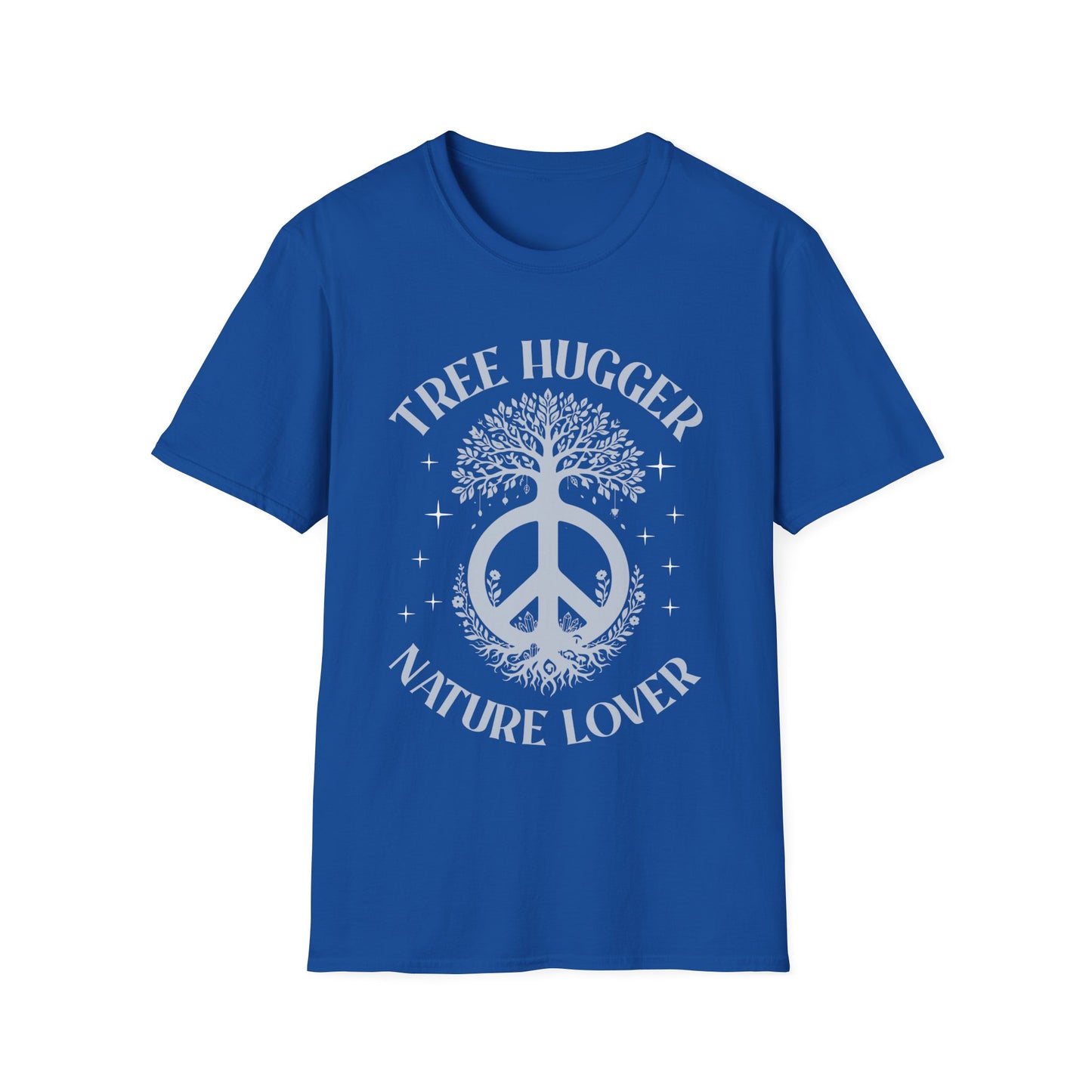 Tree Hugger T-Shirt – Nature Lover Peace Sign Tee