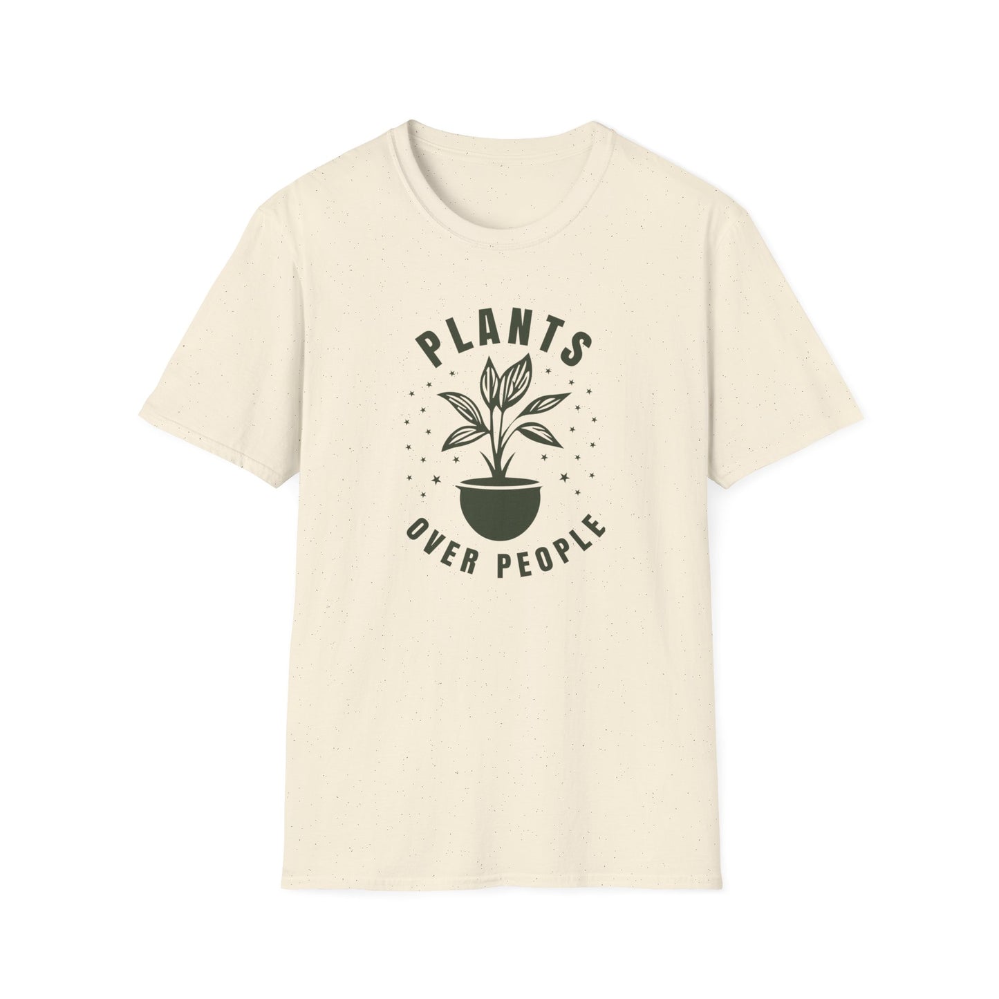 Plants Over People T-Shirt — Plant Lover Graphic Tee