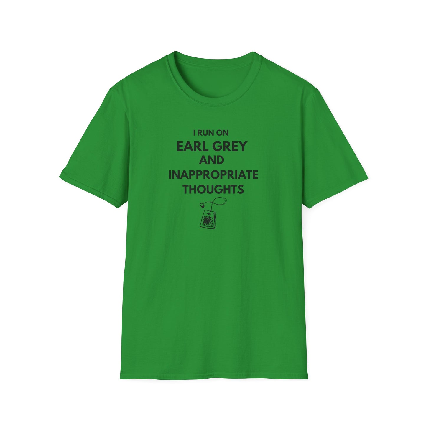 Earl Grey & Inappropriate Thoughts T-Shirt — Funny Tea Lover Graphic Tee