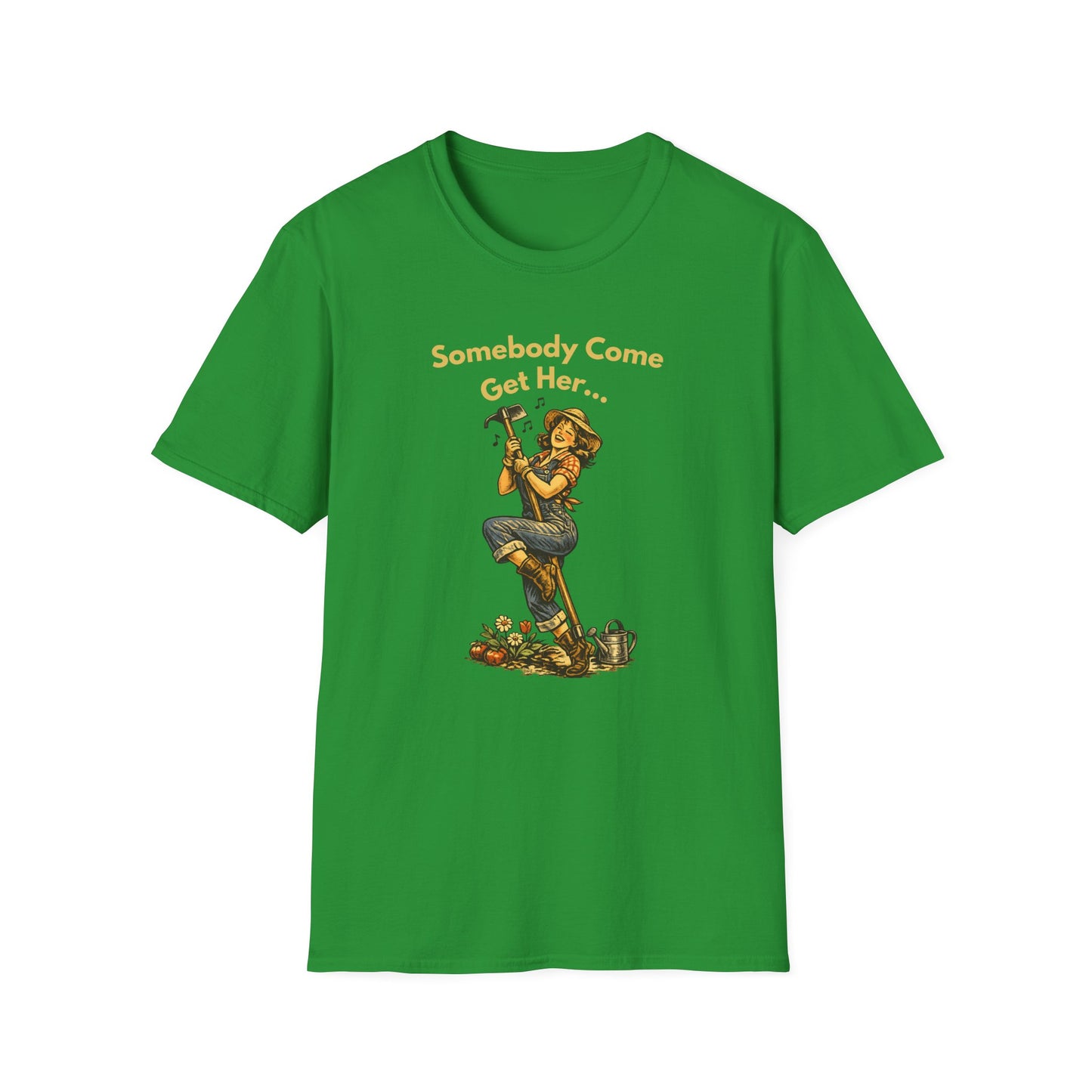 Somebody Come Get Her T-Shirt — Vintage Country Girl Graphic Tee