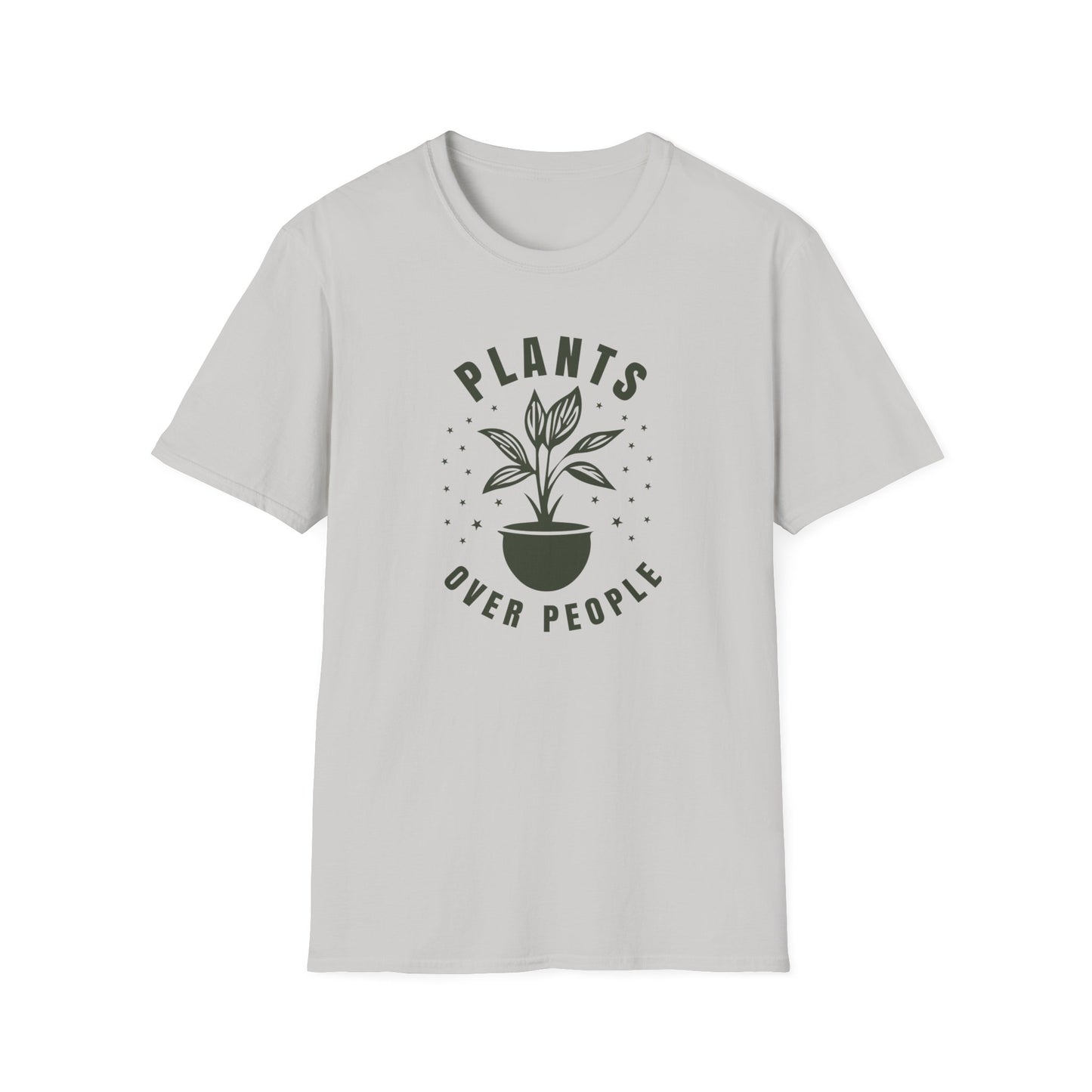 Plants Over People T-Shirt — Plant Lover Graphic Tee