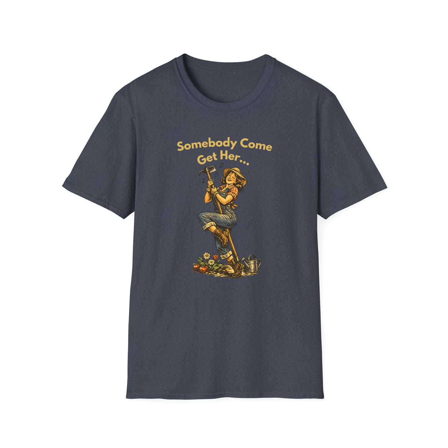 Somebody Come Get Her T-Shirt — Vintage Country Girl Graphic Tee