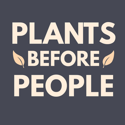 Plants Before People T-Shirt — Funny Plant Lover Shirt