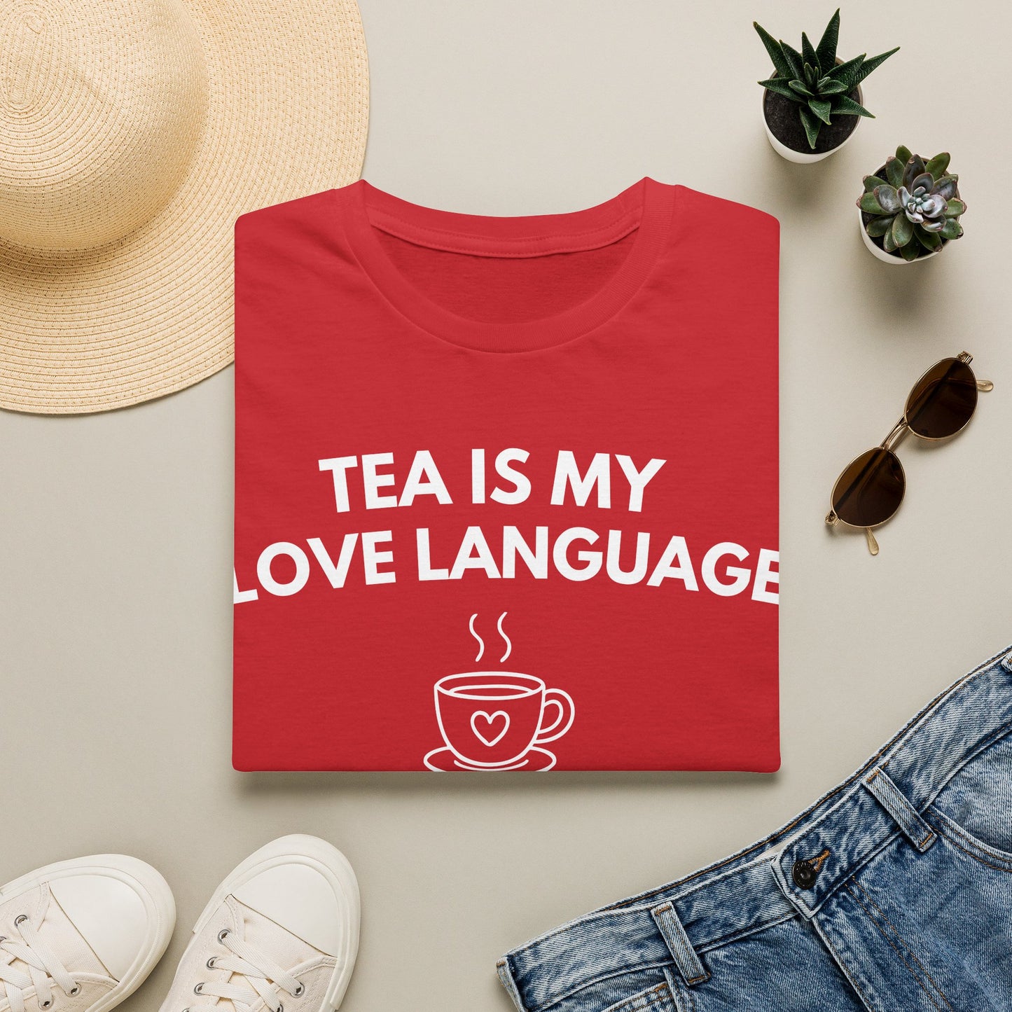 Tea Is My Love Language T-Shirt