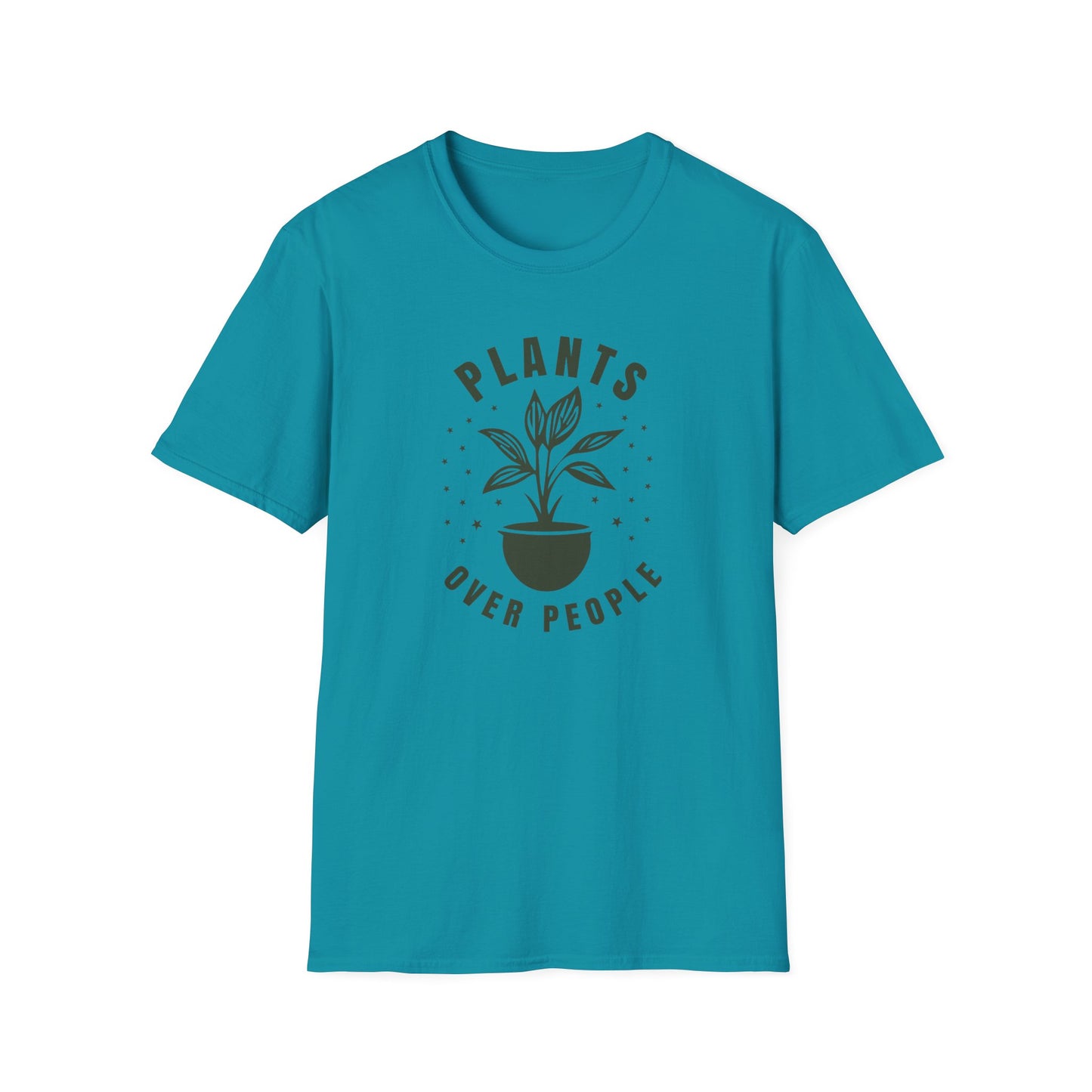 Plants Over People T-Shirt — Plant Lover Graphic Tee
