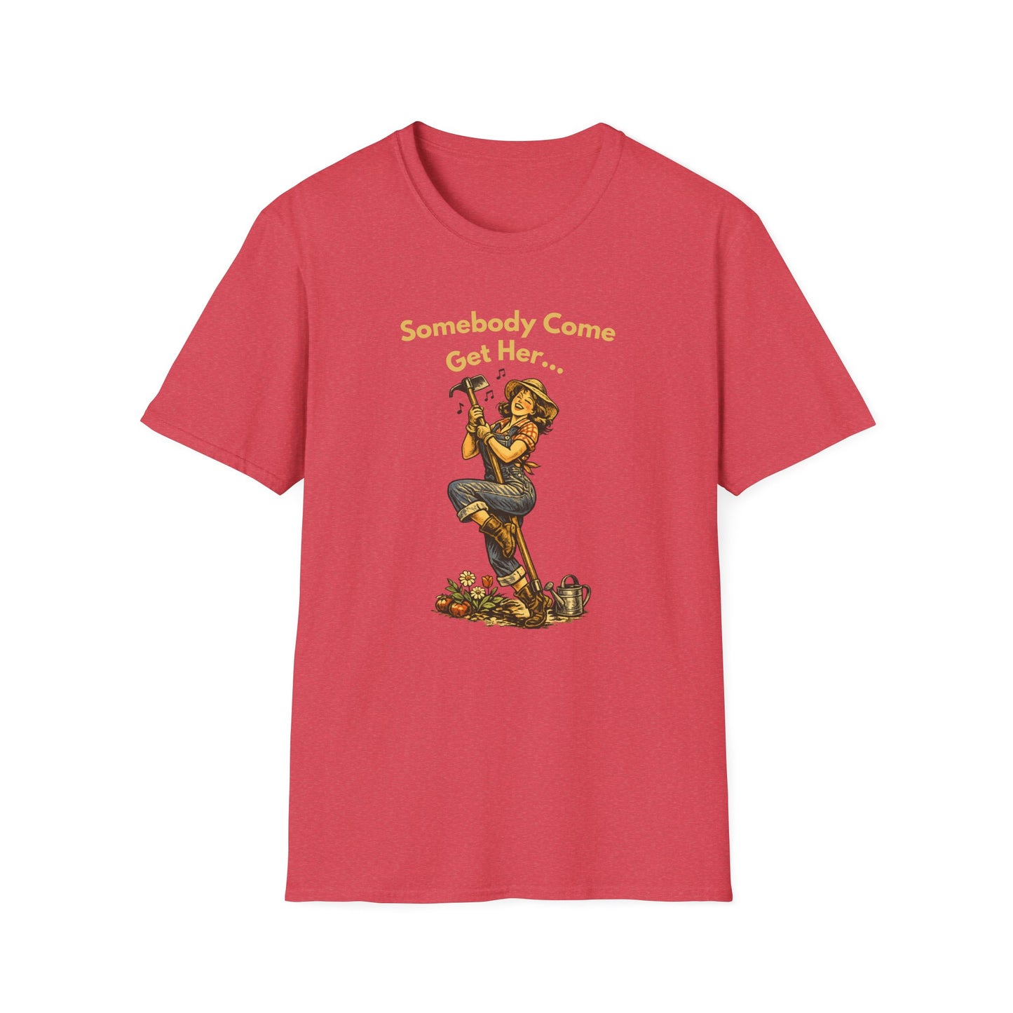 Somebody Come Get Her T-Shirt — Vintage Country Girl Graphic Tee