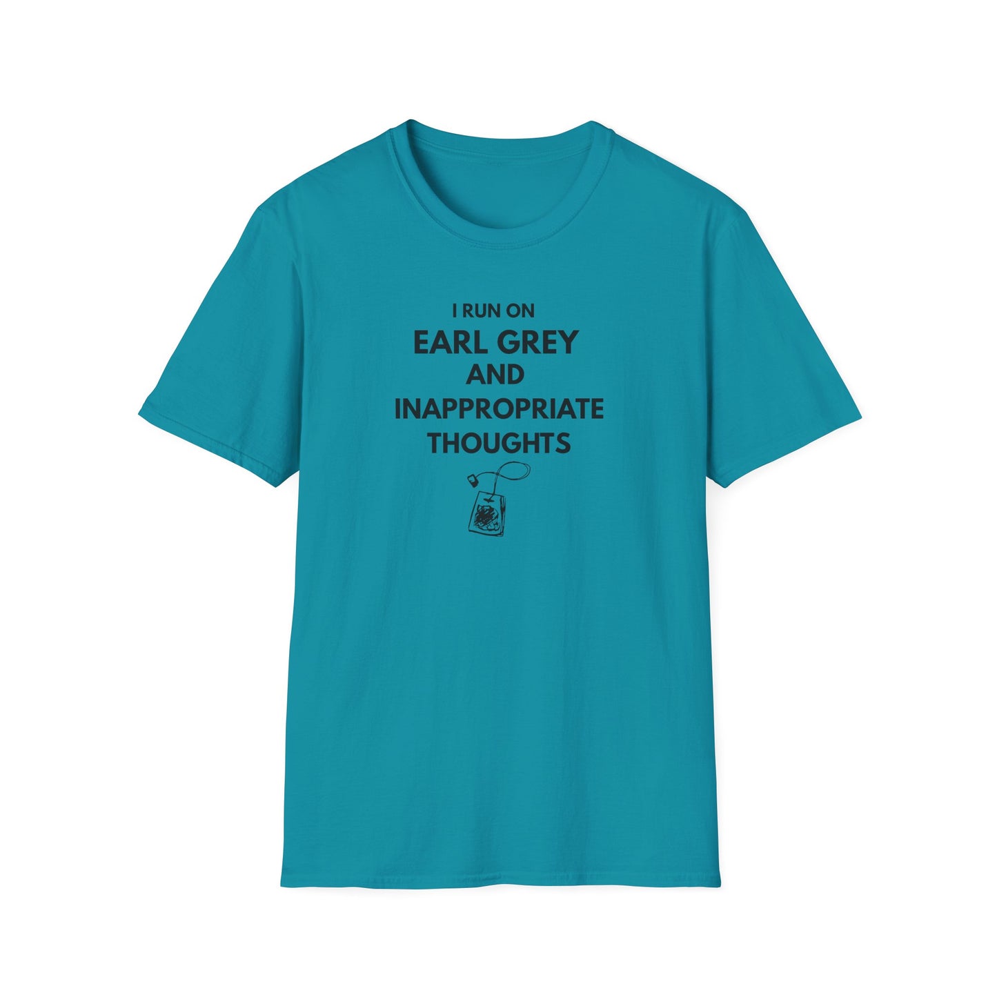 Earl Grey & Inappropriate Thoughts T-Shirt — Funny Tea Lover Graphic Tee