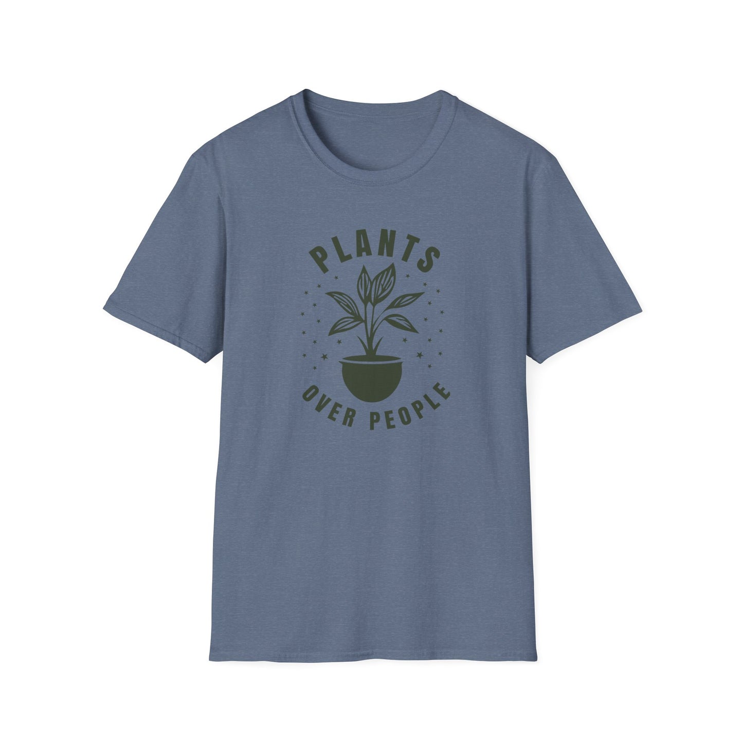 Plants Over People T-Shirt — Plant Lover Graphic Tee