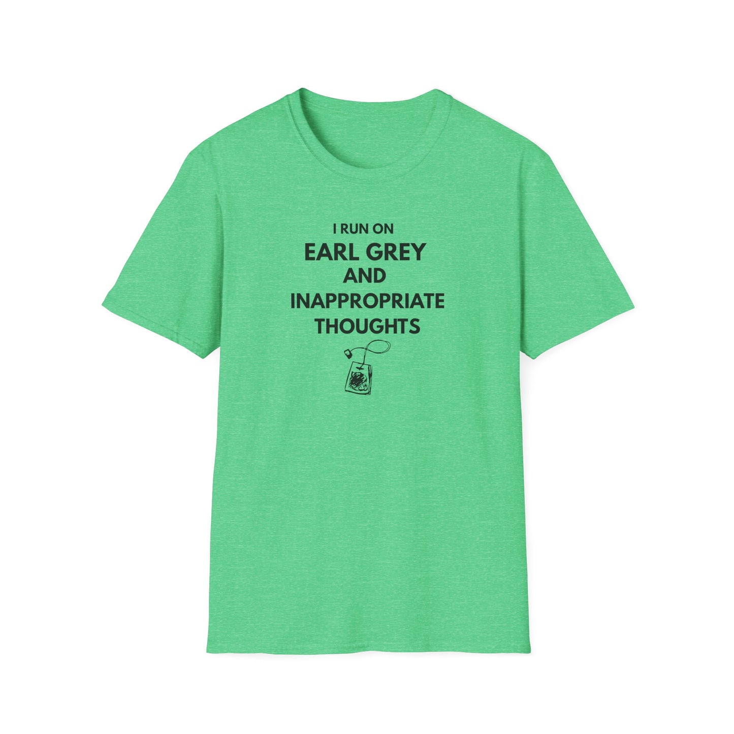 Earl Grey & Inappropriate Thoughts T-Shirt — Funny Tea Lover Graphic Tee