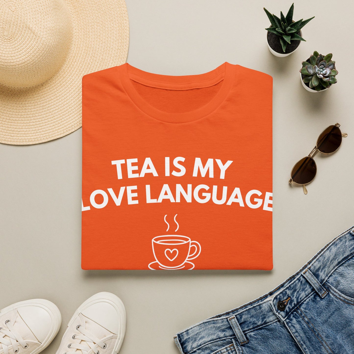 Tea Is My Love Language T-Shirt