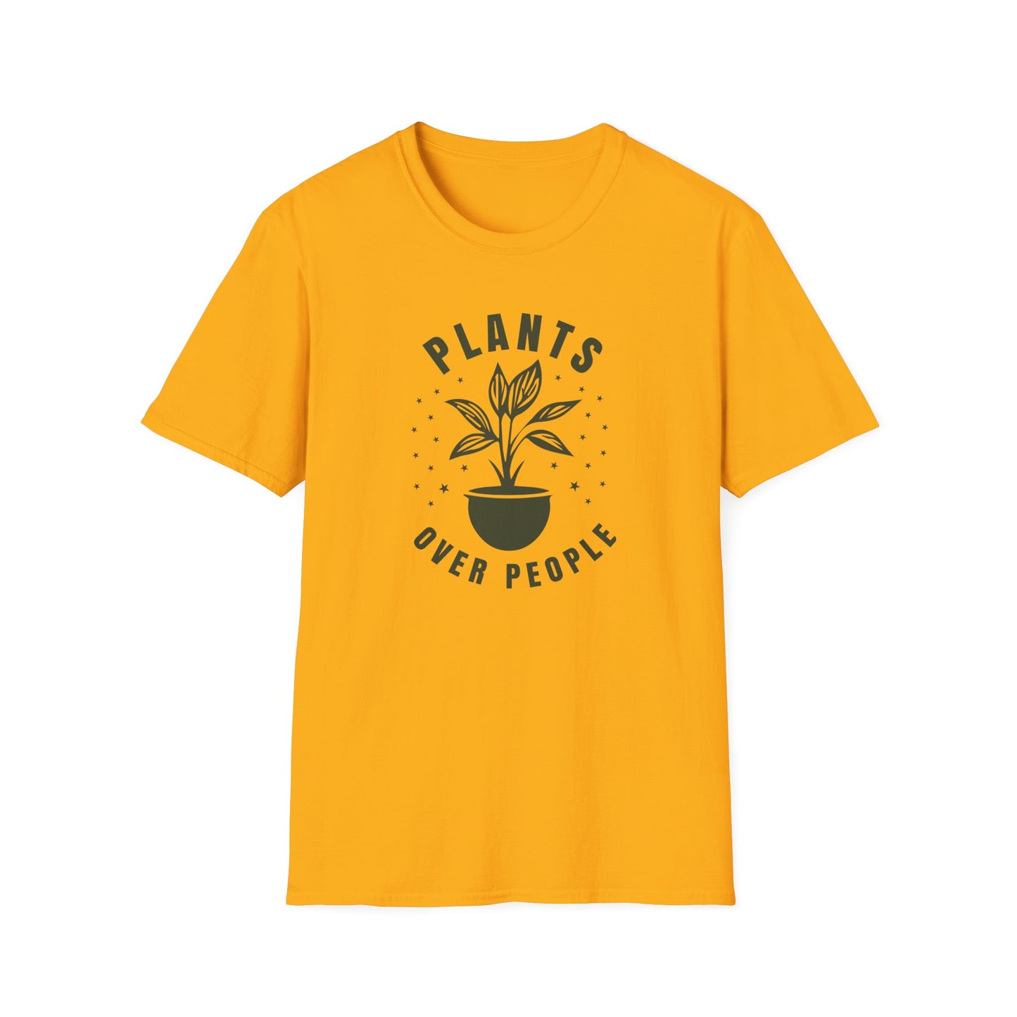 Plants Over People T-Shirt — Plant Lover Graphic Tee
