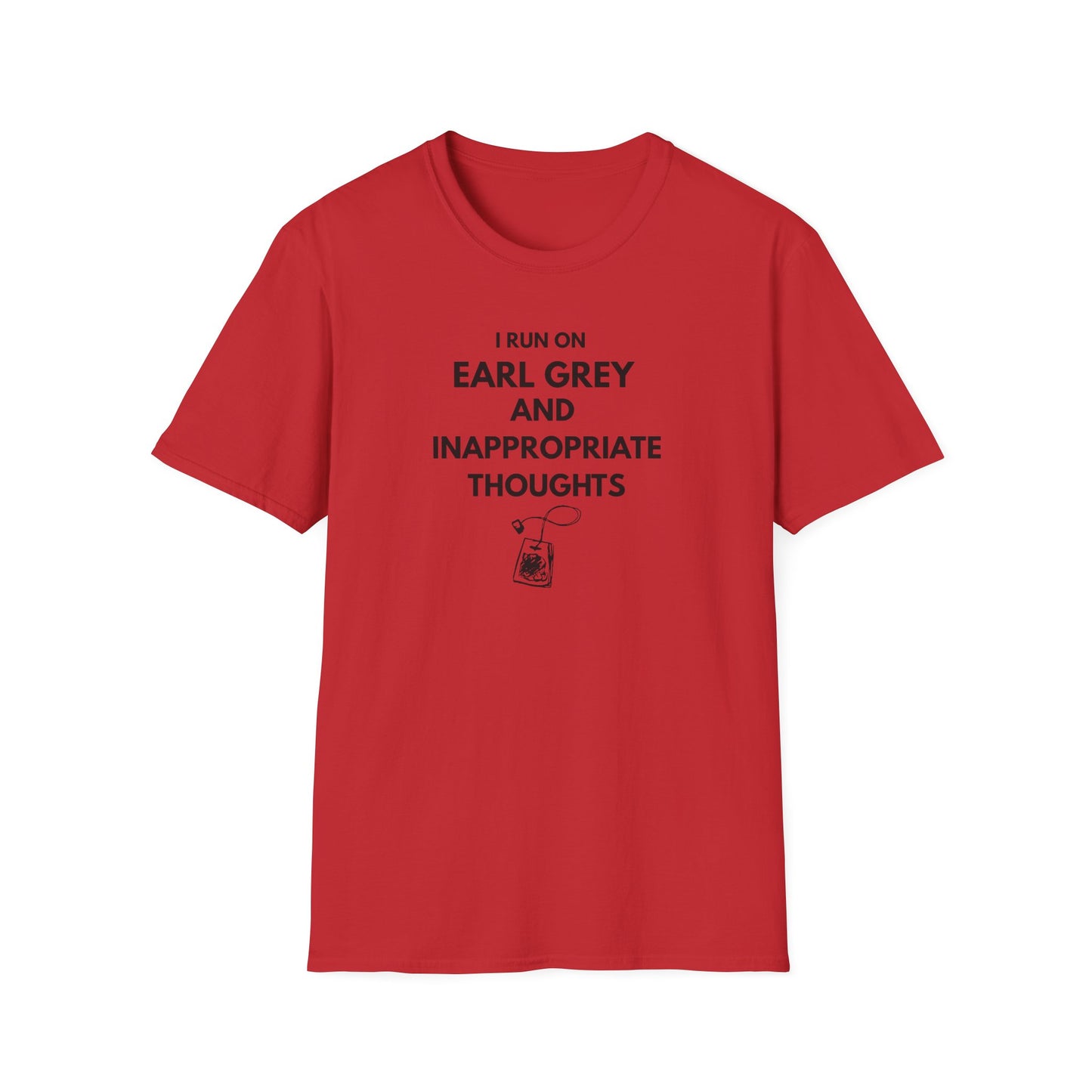 Earl Grey & Inappropriate Thoughts T-Shirt — Funny Tea Lover Graphic Tee