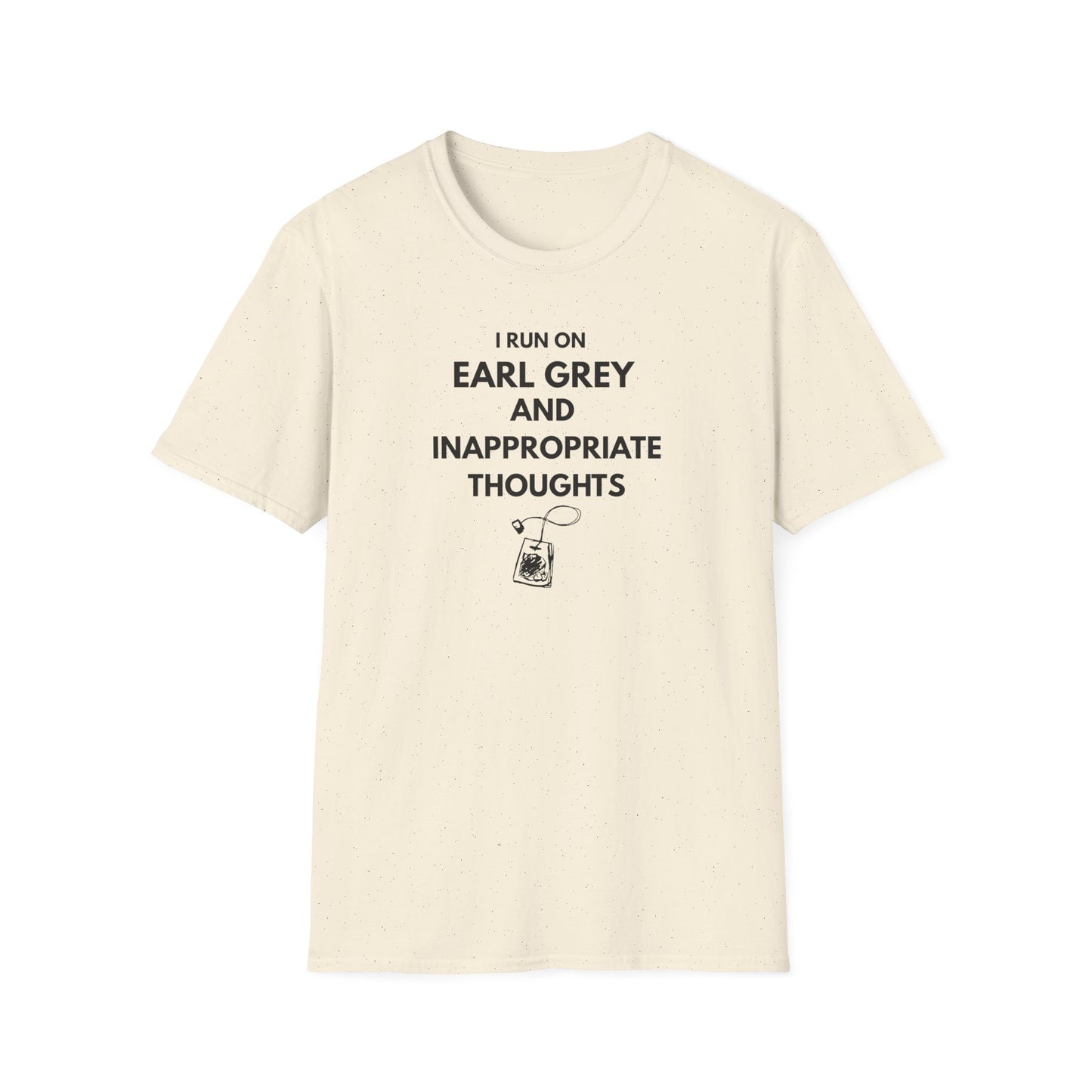 Earl Grey & Inappropriate Thoughts T-Shirt — Funny Tea Lover Graphic Tee