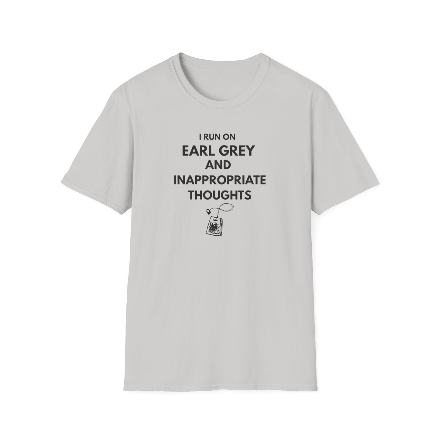 Earl Grey & Inappropriate Thoughts T-Shirt — Funny Tea Lover Graphic Tee