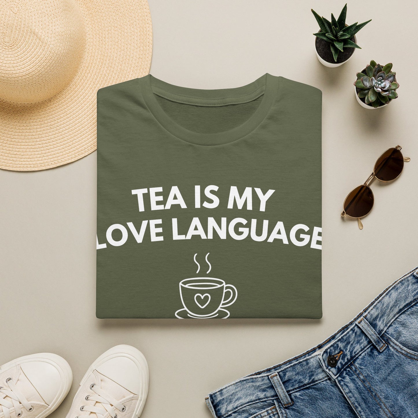 Tea Is My Love Language T-Shirt