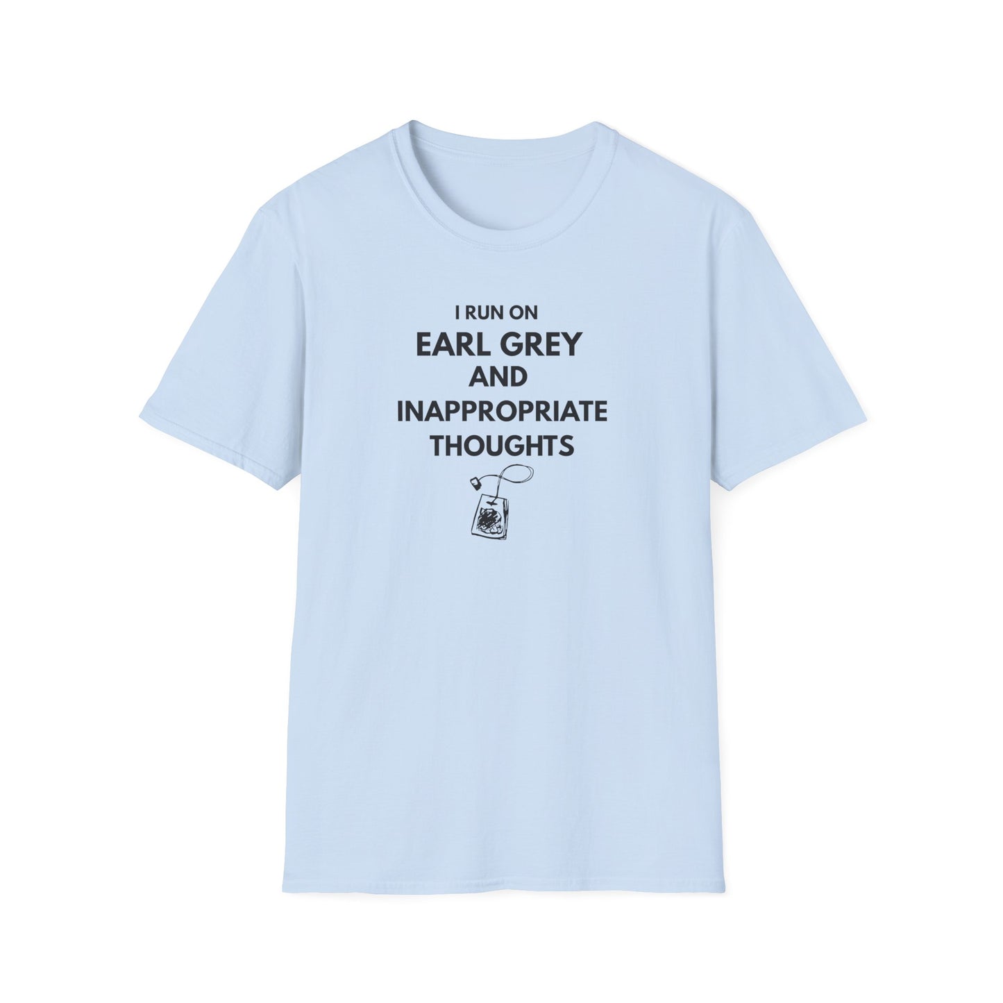 Earl Grey & Inappropriate Thoughts T-Shirt — Funny Tea Lover Graphic Tee